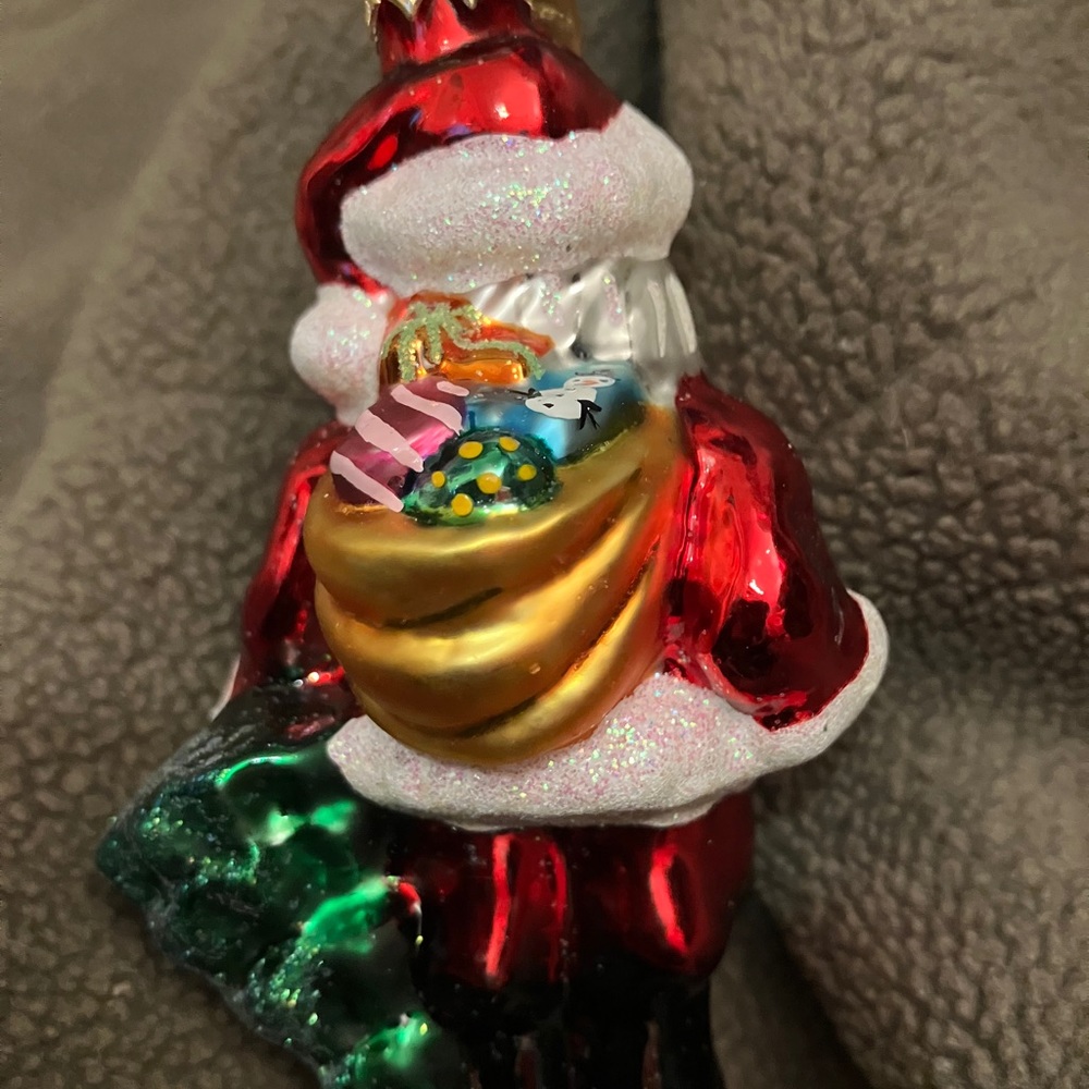 Christopher Radko Santa Carrying Tree - Picture 2 of 4